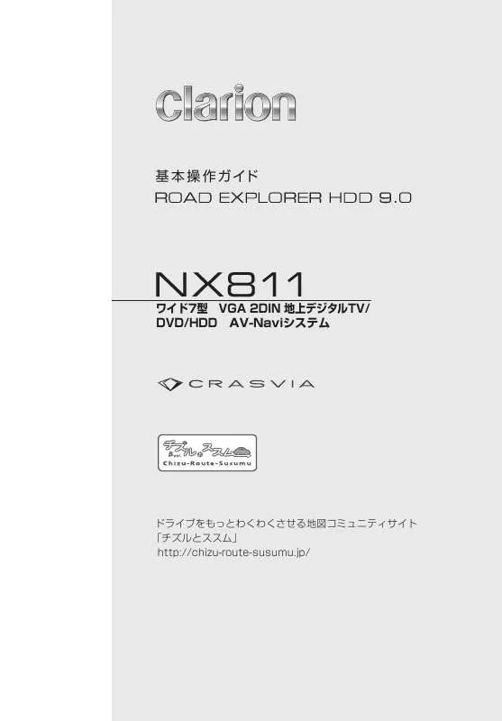 Mode d'emploi CLARION NX811