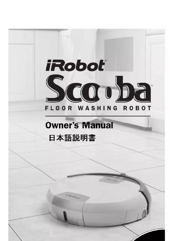 Mode d'emploi IROBOT SCO-BA