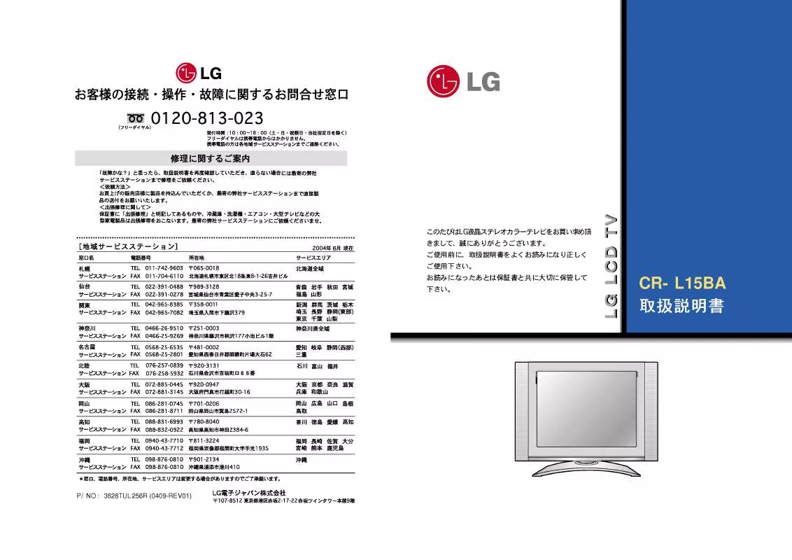 Mode d'emploi LG RM-15LA66