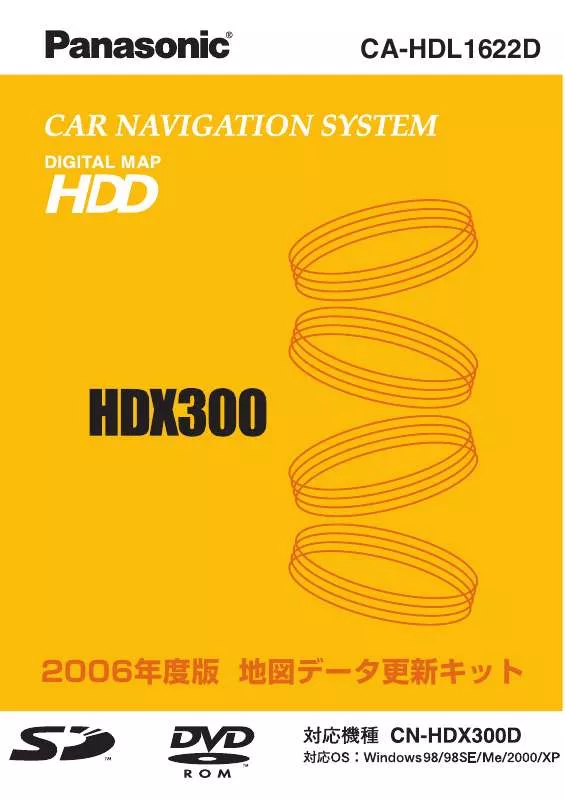 Mode d'emploi PANASONIC CA-HDL1622D（HDX300）