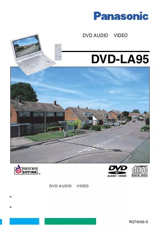 Mode d'emploi PANASONIC DVD-LA95