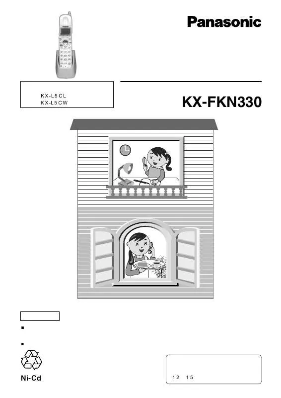 Mode d'emploi PANASONIC KX-FKN330