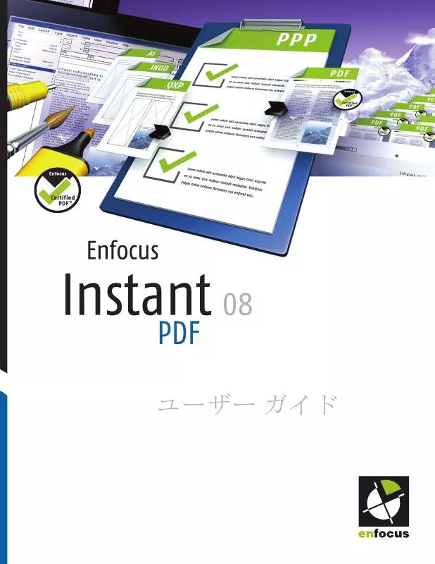 Mode d'emploi ENFOCUS SOFTWARE INSTANT PDF 08