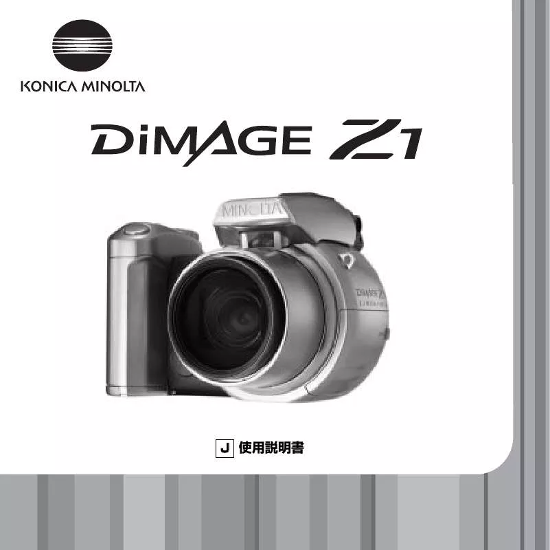 Mode d'emploi KONICA MINOLTA DIMAGE Z1