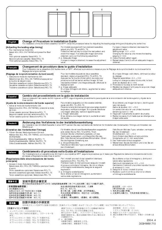 Mode d'emploi KYOCERA PF-410