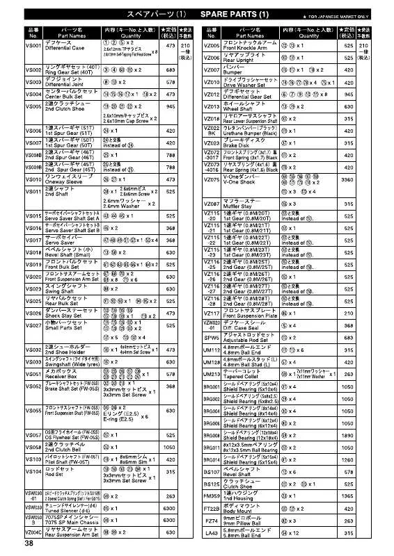 Mode d'emploi KYOSHO FW05JPE