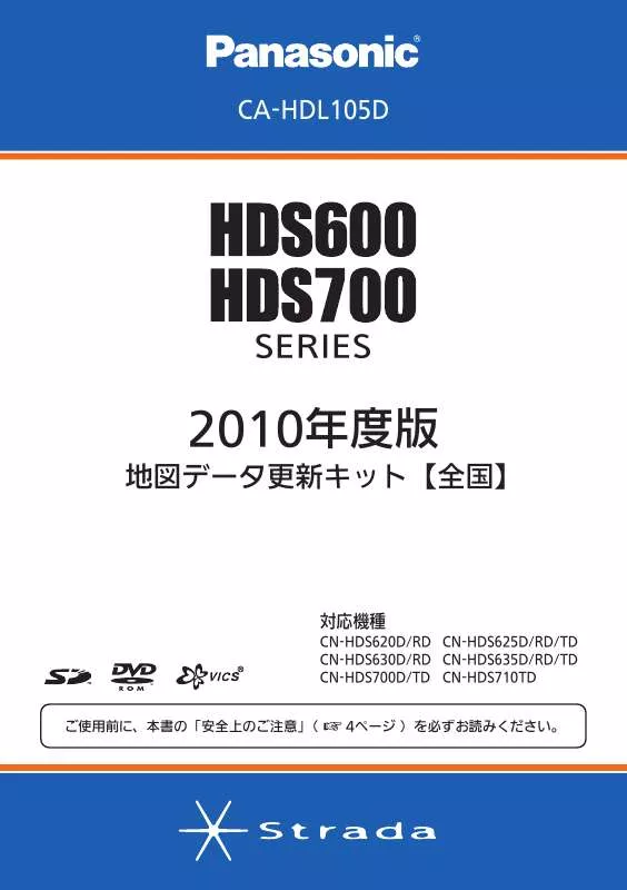 Mode d'emploi PANASONIC CA-HDL105D