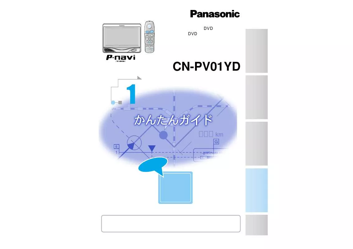 Mode d'emploi PANASONIC CN-PV01YD