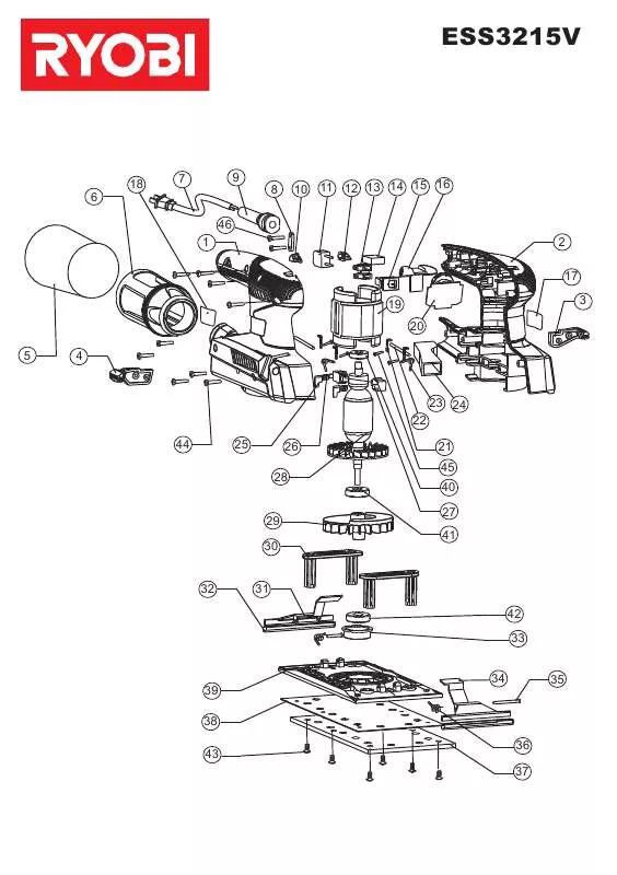 Mode d'emploi RYOBI ESS3215V