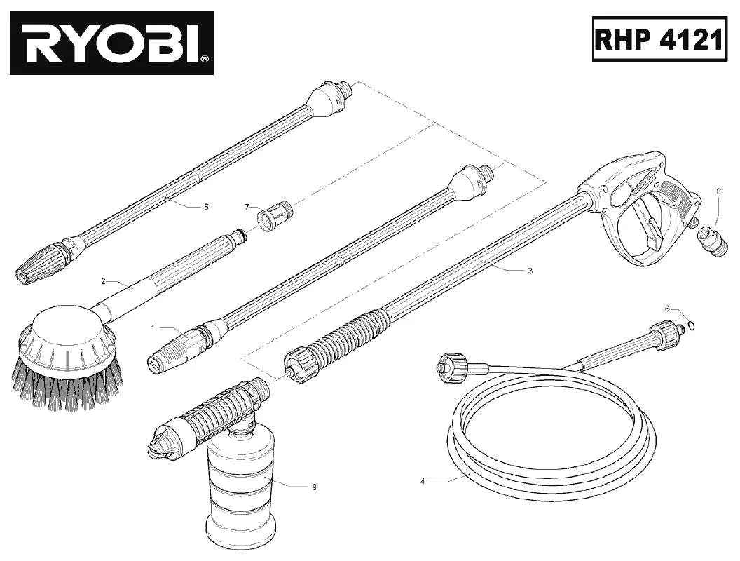 Mode d'emploi RYOBI RHP 4121