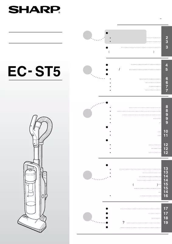 Mode d'emploi SHARP EC-ST5