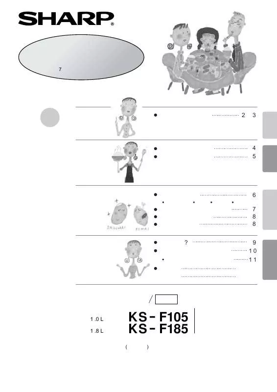 Mode d'emploi SHARP KS-F185