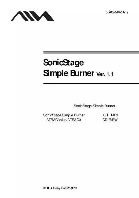 Mode d'emploi SONY XP-ZV616