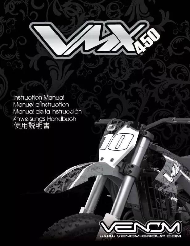 Mode d'emploi VENOM VMX450