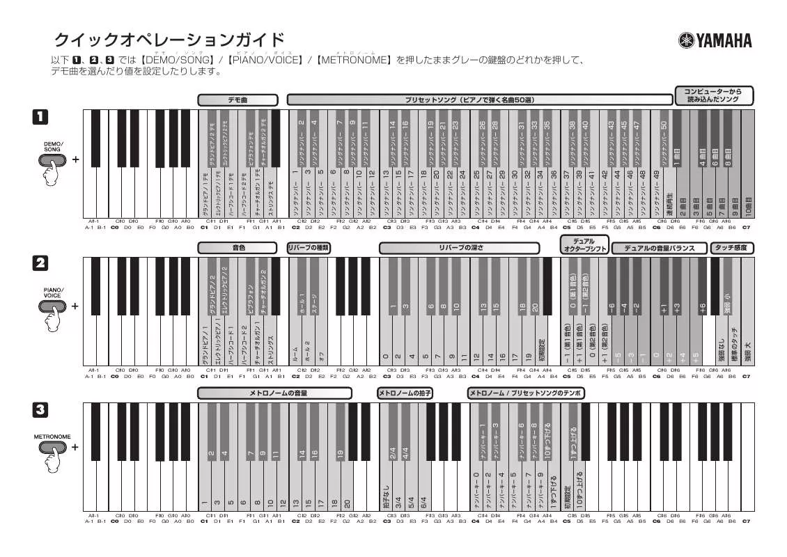 Mode d'emploi YAMAHA CLP-320