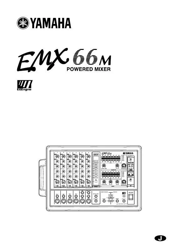 Mode d'emploi YAMAHA EMX66M