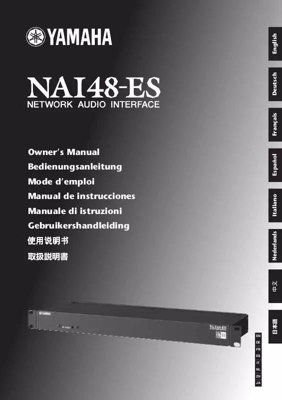 Mode d'emploi YAMAHA NAI48-ES