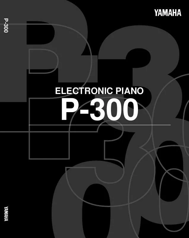 Mode d'emploi YAMAHA P-300